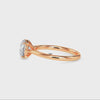 70-Pointer 18K Rose Gold Solitaire Ring for Women JL AU 19001R-B
