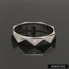 Poles Apart Designer Platinum Couple Rings with Diamonds JL PT 957