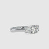 70-Pointer Solitaire Platinum Diamond Accent Engagement Ring JL PT 0058-B