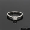 0.30 cts Solitaire Platinum Ring JL PT RS RD 117