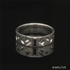 Designer Platinum  Princess Diamond Cut Couple Ring JL PT CB 87