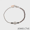 Platinum Rose Gold Mangalsutra Diamond Bracelet for Women JL PTB 1211