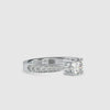 50-Pointer Solitaire Platinum Shank Diamonds Ring JL PT 0168-A