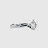 50-Pointer Solitaire Platinum Engagement Ring JL PT 0053-A