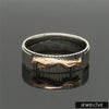 Platinum Ring with Rose Gold Jaguar for Men JL PT 1308
