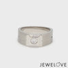 Diamond Platinum Ring for Men JL PT 1110