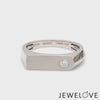 Platinum Diamond Ring for Men JL PT 1353