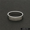 Customized Fingerprint Engraved Platinum Rings for Women JL PT 270