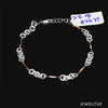 Designer Flowery Japanese Platinum Rose Gold Bracelet for Women JL PTB 662R