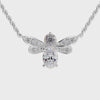 Platinum Diamonds Butterfly Pendant for Women JL PT P 1227