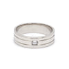 Baguette Diamond Ring for Men Hi-Polish JL PT 429