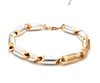 Designer Heavy Platinum & Rose Gold Bracelet for Men JL PTB 753