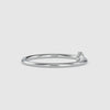 Single Diamond Platinum Engagement Ring JL PT 0669