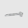 Designer Platinum Marquise cut & Round Brilliant Cut Diamond Ring JL PT 0661