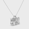 Platinum Diamond Heart Pendant for Women JL PT P LC905