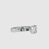 0.50cts. Solitaire Designer Platinum Engagement Ring JL PT 0185-A