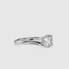 0.70cts. Solitaire Platinum Engagement Ring JL PT 0127-B