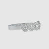 Designer Platinum Diamond Engagement Ring JL PT 0637