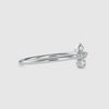 Designer Baguette Platinum Diamond Engagement Ring JL PT 0635