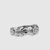 Designer Leaf Platinum Diamond Ring for Women JL PT 0163
