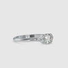 30-Pointer Solitaire Platinum Diamond Engagement Ring JL PT 0035-A