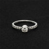 50-Pointer Astrological Skin Touch Platinum Diamond Solitaire Ring JL PT 1222-A