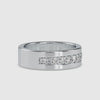 5-Pointer Platinum Diamond Engagement Ring for Women JL PT 0034