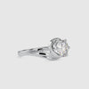 70-Pointer Solitaire Platinum Engagement Ring JL PT 0126