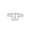 Butterfly Platinum Diamond Ring for Women JL PT LR 132