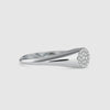 Designer Platinum Diamond Engagement Ring JL PT 0624