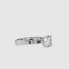 0.70cts. Solitaire Designer Platinum Engagement Ring JL PT 0185