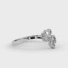 Designer Platinum Diamond Heart Ring for Women JL PT LC872