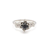 Customised Designer Platinum Ring Black Diamond JL PT 963