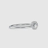 10 Pointer Platinum Diamond Engagement Ring JL PT 0613