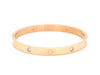 18K Rose Gold Diamond Bracelet for Men