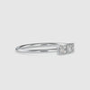3 Oval Cut Diamond Platinum Engagement Ring JL PT 0646