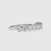 5-Pointer Platinum Diamond Engagement Ring for Women JL PT 0653