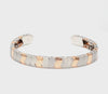 Ready to Ship - Men of Platinum | Rose Gold Fusion Cuff Bracelet for Men JL PTB 649