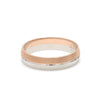 Designer Unisex Platinum & Rose Gold Couple Rings JL PT 1150