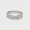 Super Sale - Women's Ring Size 7 New Style Platinum Love Bands SJ PTO 202