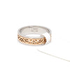 View of Designer Platinum & Rose Gold Ring for Women JL PT 1120