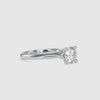 50-Pointer Solitaire Platinum Diamond Engagement Ring JL PT 0095