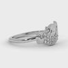 Designer Platinum Diamond Ring for Women JL PT LC853