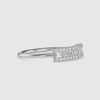 Designer Baguette Platinum Diamond Engagement Ring JL PT 0648