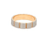 Designer Platinum & Gold Fusion Couple Rings with Diamond JL PT 1112
