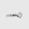 30-Pointer Solitaire Platinum Engagement Ring JL PT 0053