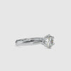 0.30cts. Solitaire 6 Prong Platinum Engagement Ring JL PT 0181-A