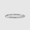 Platinum Diamond Engagement Ring JL PT 0638