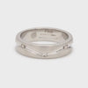 Super Sale - SJ PTO 130 Platinum Couple Ring Size 7 for Women