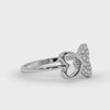 Designer Platinum Diamond Ring for Women JL PT LC890